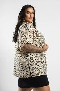 pre venda kimono animal print sutileza milan