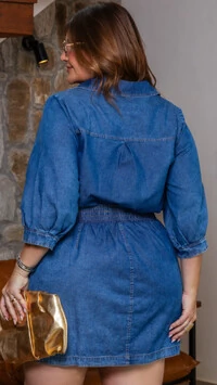 pre venda saia jeans recortes denim light mr fr