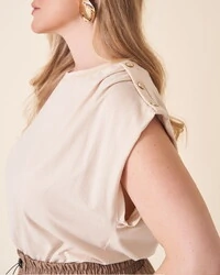 blusa muscle algodao kayla