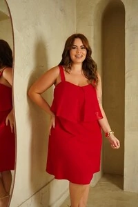 vestido amalfi em chiffon upper