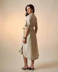 vestido chemise perla kayla