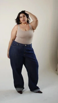 Calca jeans reta izzat