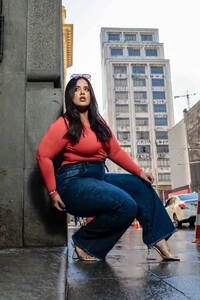 calca wideleg cordao jeans escuro