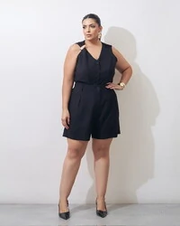 shorts mara alfaiataria de viscose kayla