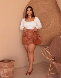 PROMO SEM TROCA Blusa decote quadrado manga amni