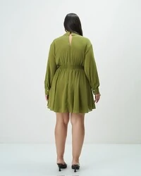 vestido curto camisa chemise quebela