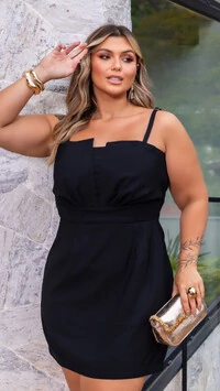 pre venda vestido curto busto assimetrico sensoriale mr fr