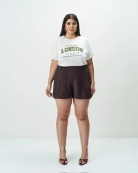 shorts alfaiataria quebela