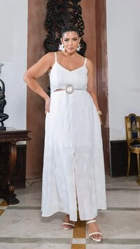 pre venda vestido com argola cintura divas