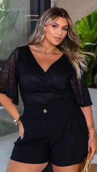 pre venda blusa cropped transpassada mr fr