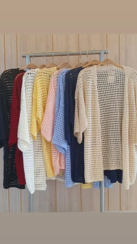 PROMO Kimono tricot planet