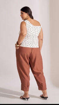 calca cenoura viscose collab kayla