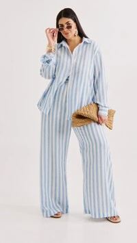 Conjunto stripes euro golden quebela
