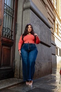 calca wideleg cordao jeans escuro