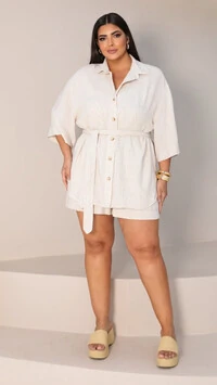 shorts linho cairo zoe upper