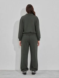 blusa polo moletom kayla
