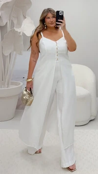 pre venda conjunto poliamida com botoes tellos