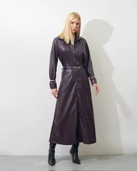 camisa courino com bolso over kayla