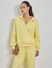 blusa polo moletom kayla