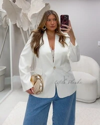 Blazer unique chic glow viscose linho provador