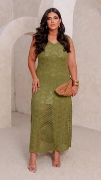 vestido glamour trico planet