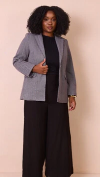 pre venda blazer alfaiataria principe de gales