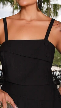 pre venda conjunto calca botoes com cropped assimetrico pala mel e canela