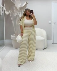 Cropped top reto tricot planet0
