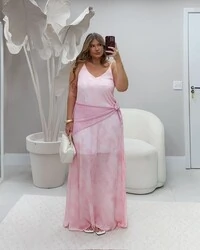 Pre venda!!! vestido crepe ggt tie die planet0