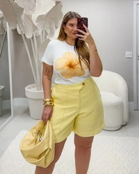 Pre venda shorts new look duas