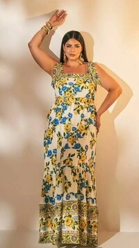 vestido longo lemon quebela
