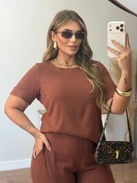 pre venda conjunto viscolinho com elastano milan