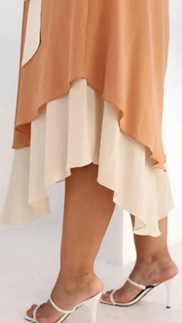 vestido salinas bicolor upper