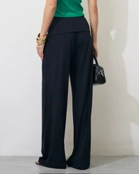 calca tricot cos largo kayla