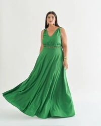 vestido longo belle trabalhado handmade quebela