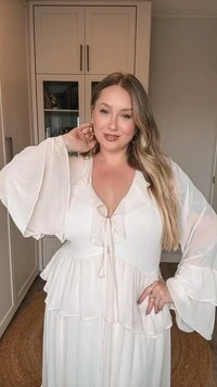 vestido chiffon lina kayla