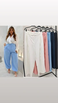 calca franca alfaiataria hotpink