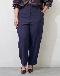 Calça alfaiataria cenoura carol kayla