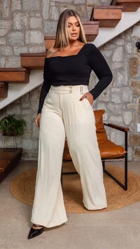 pre venda blusa canelada assimetrica ombro mr fr