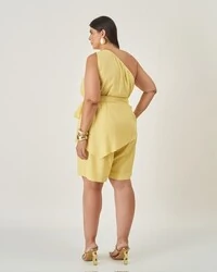 blusa um ombro amber kayla