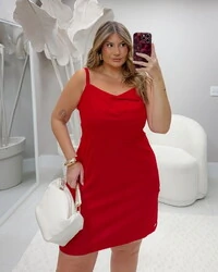 pre venda vestido marrant red rosamili
