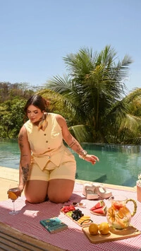 conjunto sara colete e shorts alfa sensoriale emilie