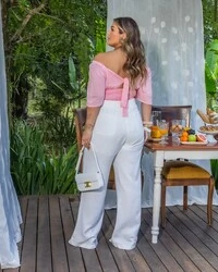 pre venda calca faixa bolsos cargo alfaiataria marrant mr fr