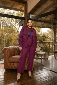 pre venda conjunto jaqueta + calca cargo season divas sensoriale