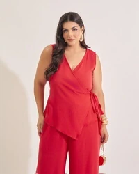 blusa giulia viscose transpassada kayla