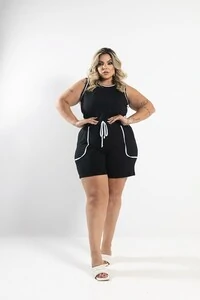 pre venda conjunto malha moletinho bicolor gratidao milan