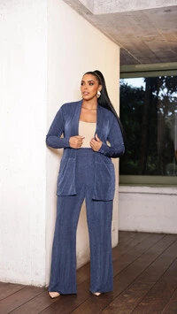 cardigan alongado aveludado larissa upper