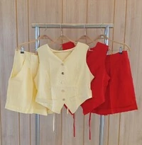 conjunto sara colete e shorts alfa sensoriale emilie