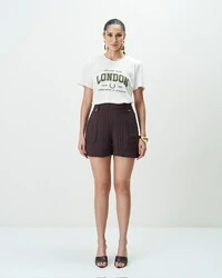 shorts alfaiataria quebela