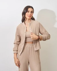 jaqueta malha kayla olivia